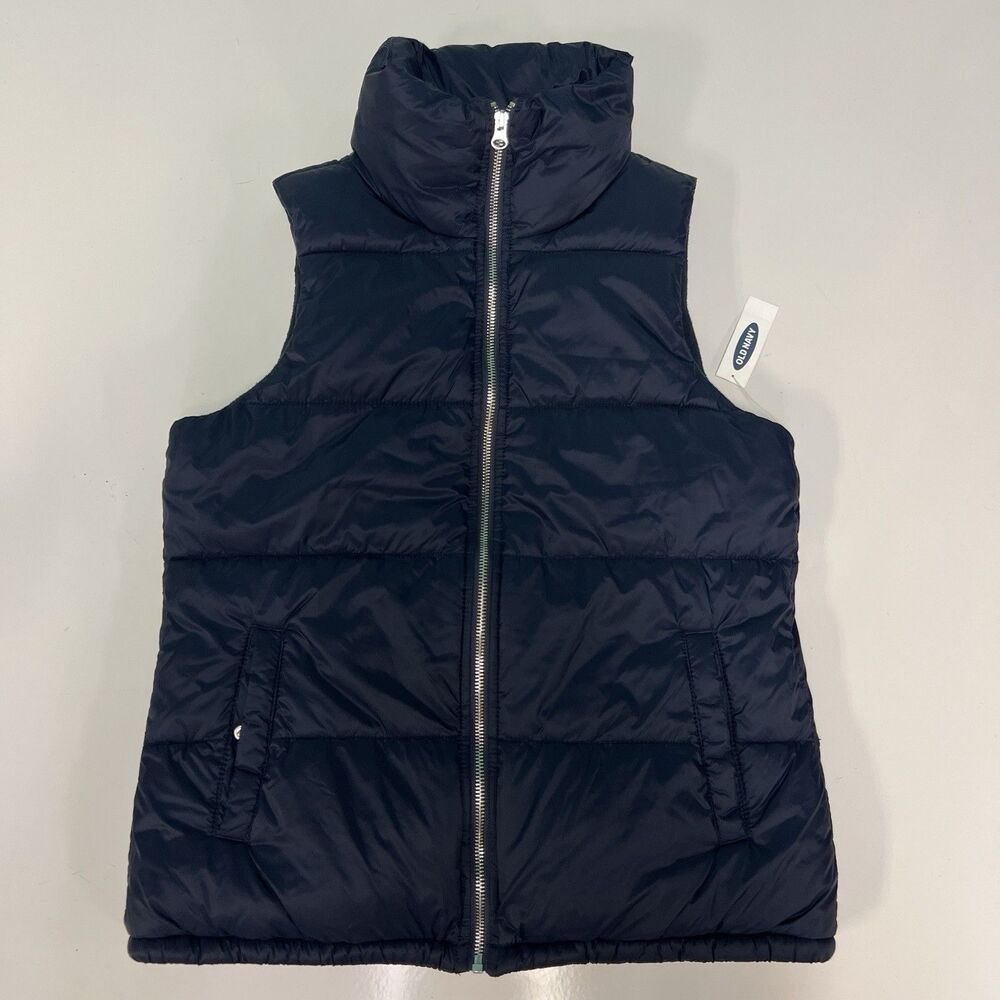 Women’s Old Navy Puffer Vest Size Extra Small Retro - Style B22 New With Tags